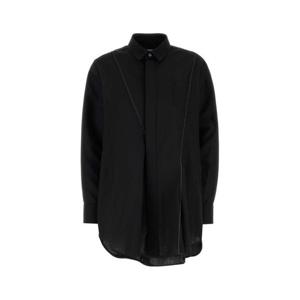 사카이 여성 블랙 긴팔 셔츠 2507943 001