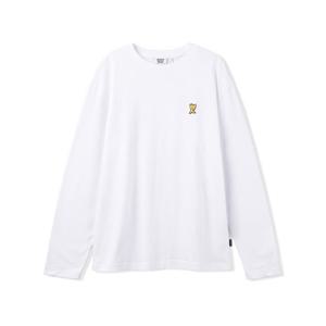 와키윌리긴팔티 KQJ WA2501LT01WH 키키 와펜 베이직 롱슬리브 티셔츠 화이트