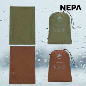 [네파] 공용 레인 랩 커버 방수 장마철 등산 우의 7LG1861