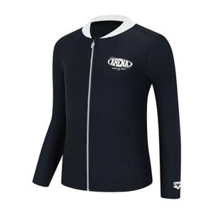 [아레나] (A5BB1BC06_BLK) 남아 넘버링 집업 래쉬가드