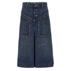 CHLOE Denim skirt CH25ADJ01251427