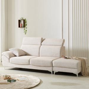 스코나 마키넨 모듈 아쿠아텍스 패브릭 헤드틸팅 4인 소파(3인+1인 스툴)