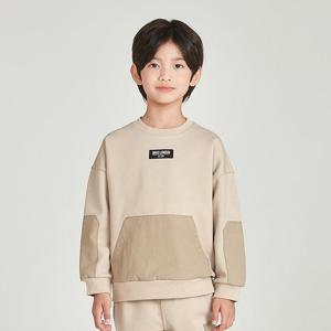 [닥스리틀]닥스리틀 화섬 MIX 맨투맨 DTW12TM12M_LK