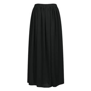 샵앤) 여성 허리밴딩 찰랑 쉬폰 와이드 통 안감 치마바지 PIC-WPT-20738-블랙