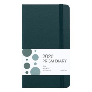 [인디고] 2026 프리즘 슬림 먼슬리 다이어리 (날짜형, 수첩형, 월간) - 포레스트