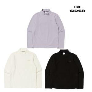 아이더 [택가 69,000원] 여성 가을 브러쉬 터틀넥 긴팔 티셔츠 DWU23201