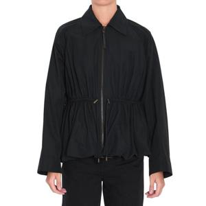 로에베 여성 블랙 면 혼방 짚업 자켓 S359Y02XEB 1100