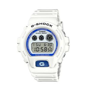 [지샥]DW-6900HDS-7DR LDJ 전자시계 화이트 블루 축광페이스