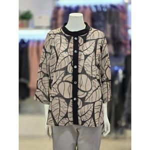 세리아 세이브존07 여성 패턴 라운드 7부셔츠 252461