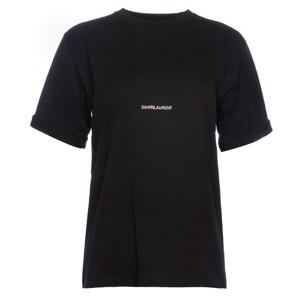 (명품) 생로랑 로고 프린팅 반팔티 우먼 460876