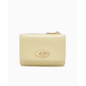 [질스튜어트ACC] JAWA5F602Y2 [SOHO] 옐로우 락장식 소가죽 명함 카드지갑