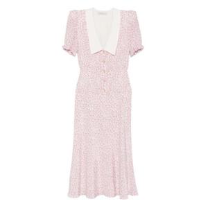 알레산드라리치 원피스 FABX4113 F4569 1816 PINK WHITE