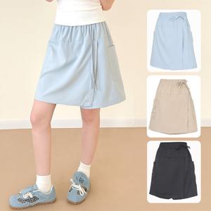 여름 아이스 쿨 포켓카고 스판 여성 반바지 스커트 KPMLSK22