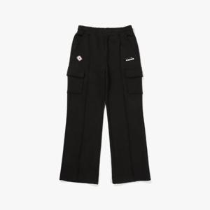 디아도라바지 AQS D4322LFP52BLK 포르테 스웨트 카고 팬츠 우먼 BLACK