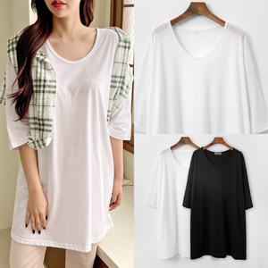 나야홍 / 위쉬몰 IL 걸스솔리드반팔롱티셔츠(G569H507) 빅사이