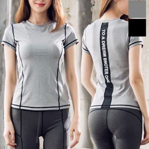 KJN-S59 여자반팔티레쉬가드요가복 래쉬가드 래시가드 레시가드 요가 요가복 트레이닝복 필라테스복 여자트레이닝 여자상의 여성상의