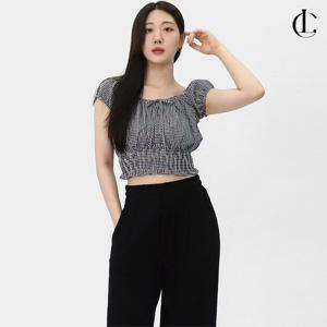 엘케이트 여자 블라우스 반팔 러블리 여름 셔링블라우스 LCHT080