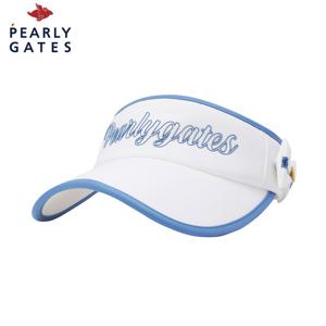 [파리게이츠] 파리게이츠 여성 엠보 로고 사이드 리본 썬바이저 521E3CP001_WH