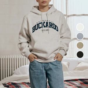 [버커루]남녀공용 베이직 기모 후드 티셔츠 B244Z1020P