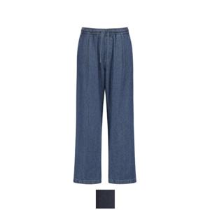 [폴햄]남성 컴포트 턱 와이드 데님 팬츠 PHF3DP1069