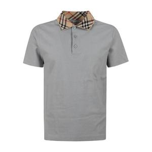 버버리 체크 칼라 폴로 셔츠 8110944SP25MWFO C1541 TP946496372