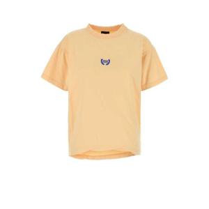 발렌시아가 여성 피치 오버사이즈 면 반팔 티셔츠 826344TSVC9 7672