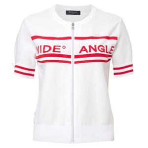 [와이드앵글]CO 보더ST 집업 반팔 가디건 WWM25K72W2