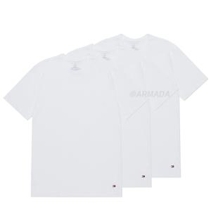 [타미힐피거]타미힐피거 09TCR01 크루넥 반팔 티셔츠 화이트 3 S