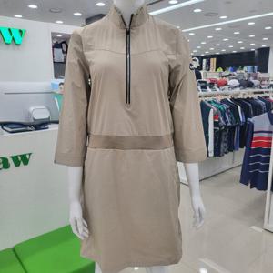 [마코]여성 허리시보리 하이넥 원피스 MNW2OP7117_JK