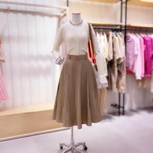 [시에로]SF2KTF485_브이넥 골지 숏기장 가디건