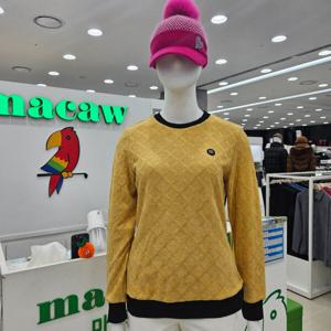 [마코]여성 FW 메탈사 조직감 라운드티셔츠 MNW3TS03_JK