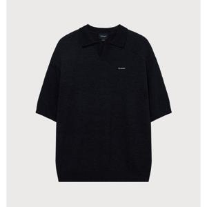 커버낫 어센틱 오픈 카라 하프 니트 B1 CO2502KT01 DN