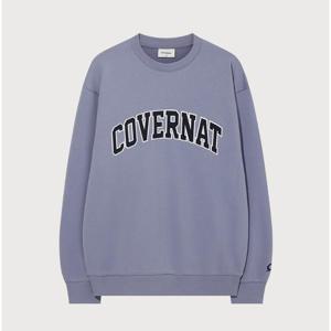 커버낫 공용 아치로고 맨투맨 B1 CO2501CR36 PU