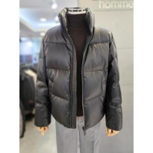 바쏘옴므 세이브존03 바쏘옴므 남성 겨울 비건레더 덕  패딩 점퍼 WSAGY4UA43A