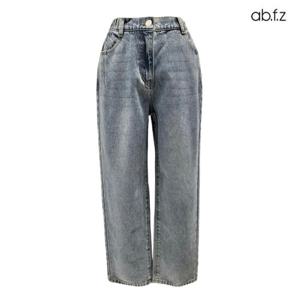 [에이비에프지]반 밴딩 데님 베기 팬츠 APZ3HE31I