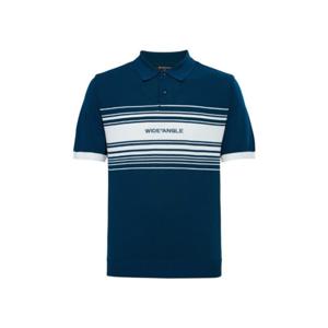 [와이드앵글]남성 CO 스트라이프 보더 폴로 스웨터 T.BLUE WMU25K51TB