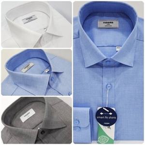 [레노마셔츠]일반핏/긴소매/구김 적고/활동 편한 스판/노-포켓 /