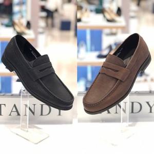 [탠디]남성 쿠션 경량 양가죽 기본페니로퍼 TM321095TDY3_HDD