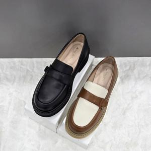 [탠디]여성 경량 블록 로퍼 X24213 CAMEL BLACK HHF2DA_JJ