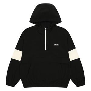 소이 여아 배색 아노락 후드 점퍼 23F5701_BK