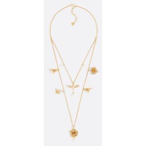 디올 목걸이 팬던트 N3398WOMRS 301 GOLDWHITE