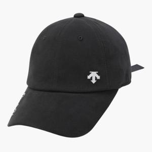 데상트골프모자 JQS DP32WFCP81-BLKG 여성 에센셜 리본 탈부착 볼캡 / BLACK