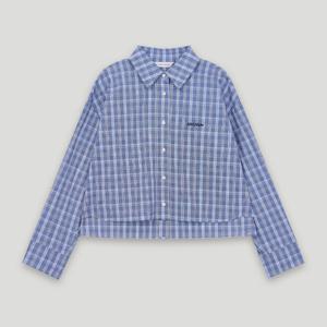 [코데즈컴바인]포켓 자수 체크 셔츠  CKC-SH511W7