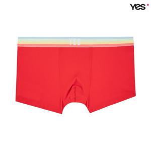 [예스]레인보우 레드 남성 드로즈 YSMDY613