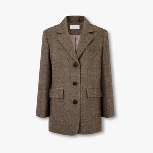 [보브]백 버튼 디테일 싱글 자켓7155410001