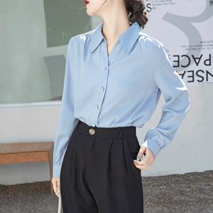 샵앤) 여성 오피스 카라넥 블라우스 WDM-WBL-KSS2330