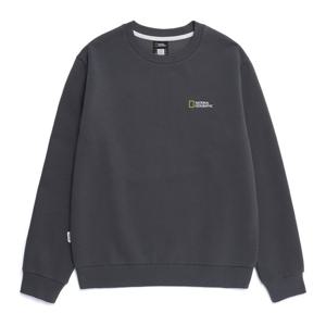 내셔널지오그래픽 N253USW910 폴하스 스몰로고 맨투맨 GREY