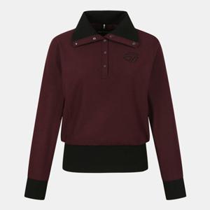 [테일러메이드] 어패럴 골프 웨어 25 F W TWJUO7203 415 여성 가을 TR 아노락 니트 카라 티셔츠