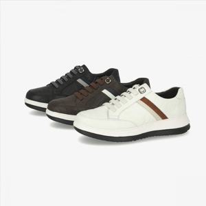 [엘칸토]남성쿠션 소가죽 키높이 스니커즈 LCMS50U513