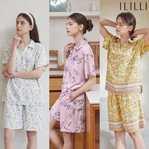 아이릴리 플로럴 인견썸머 파자마 셋업 3세트